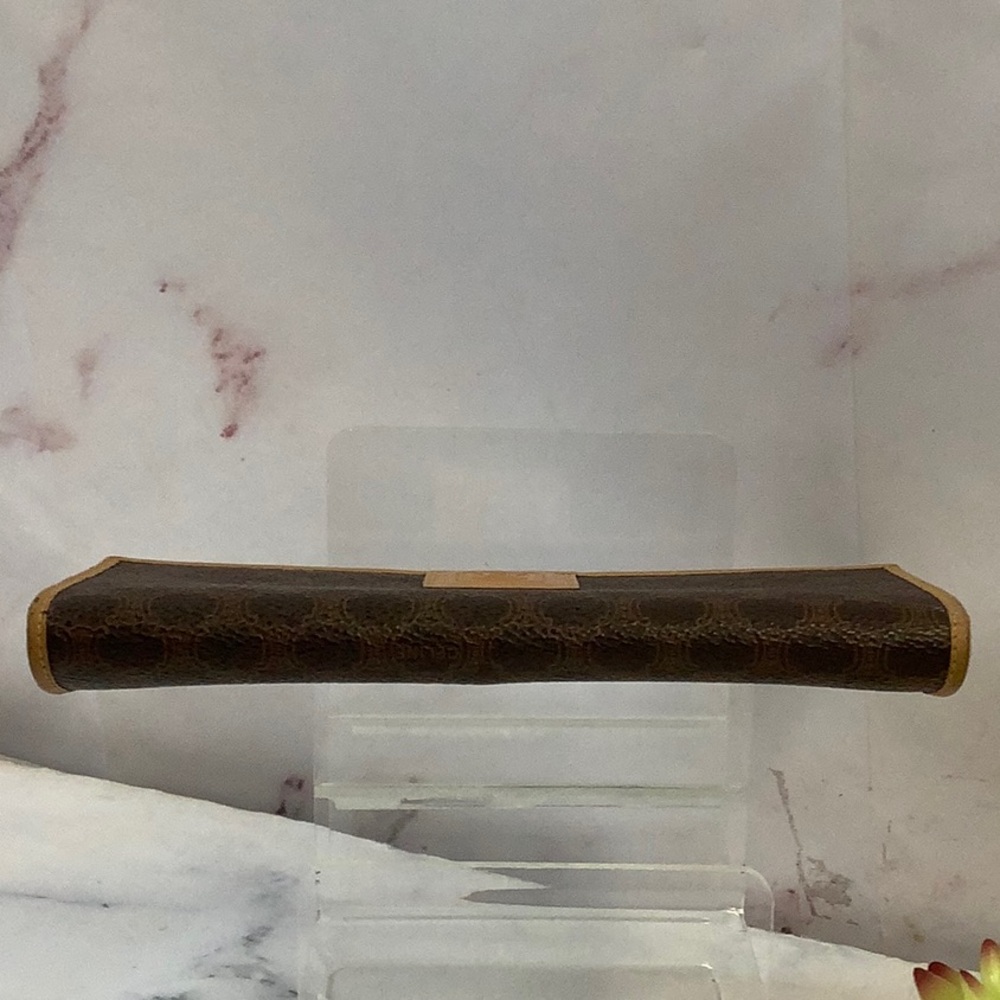GUC Celine Macadam Brown Long Wallet - Picture 4 of 7